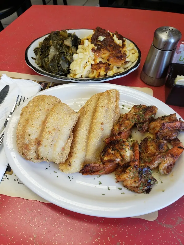 Catfish and Jumbo Shrimp